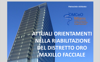 110° ANNIVERSARIO – DAL 1908 AL 2018 ATTUALI ORIENTAMENTI NELLA RIABILITAZIONE DEL DISTRETTO ORO MAXILLO FACCIALE