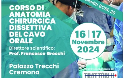 CORSO DI ANATOMIA CHIRURGICA DISSETTIVA DEL CAVO ORALE